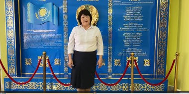 18  қазан Республика күніне орай бөбекжайымыз челленджге қатысты. Мерекемен құттықтау челленджінде  барлық педагогтер